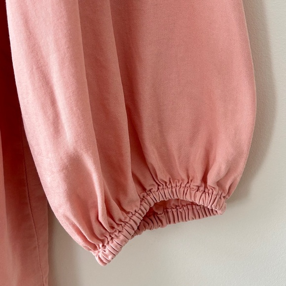 Francesca's Collections Mi Ami Pink Tencel Blouse - Picture 9 of 16